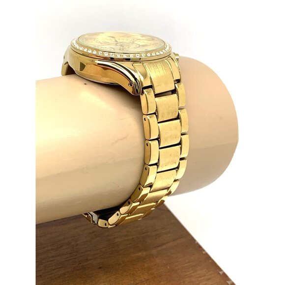 Timex Women's Watch TW2V57800 Quartz Chronograph Gold Dial Stainless Steel 38mm - Picture 12 of 14